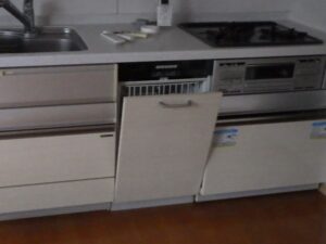 45cm食乾機を食器洗い乾燥機に交換する　ミカドKT-45DDN